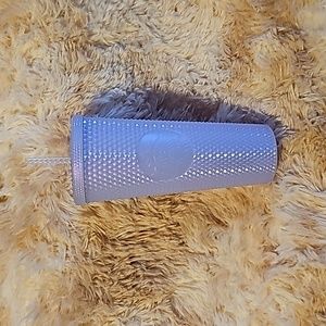Starbucks 2021 Holiday Icy lilac Bling Studded Cold Cup Tumbler 24oz